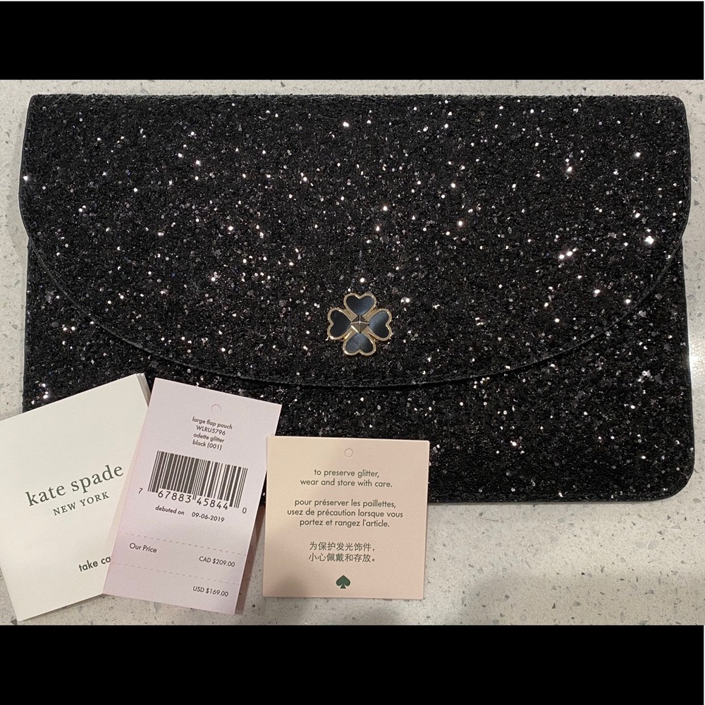 Kate ♠️ Odette Large Flap Purse - NEW